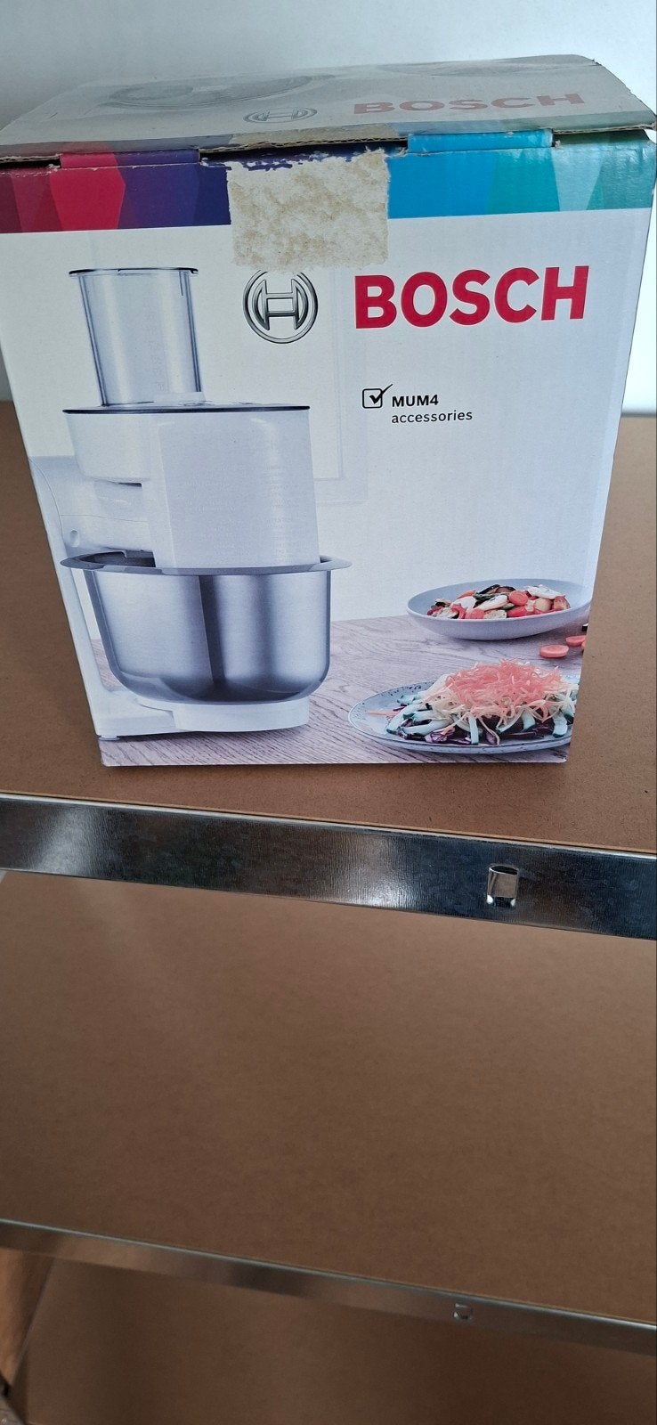 Bosch MUM4 accessoires - Nieuw in doos, 4 liter of meer, Ophalen of Verzenden, Nieuw, 3 snelheden of meer