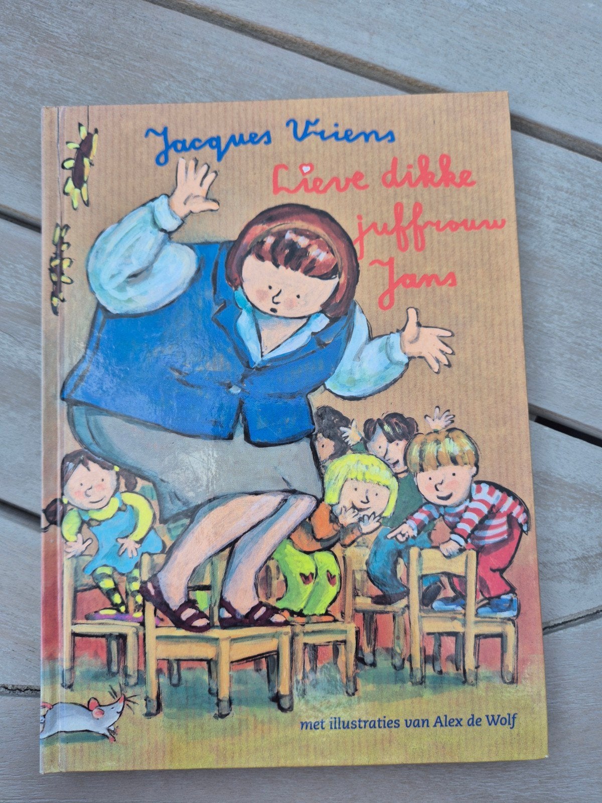 Lieve dikke juffrouw Jans, jacques Vriens, Boeken, Ophalen of Verzenden, Fictie algemeen