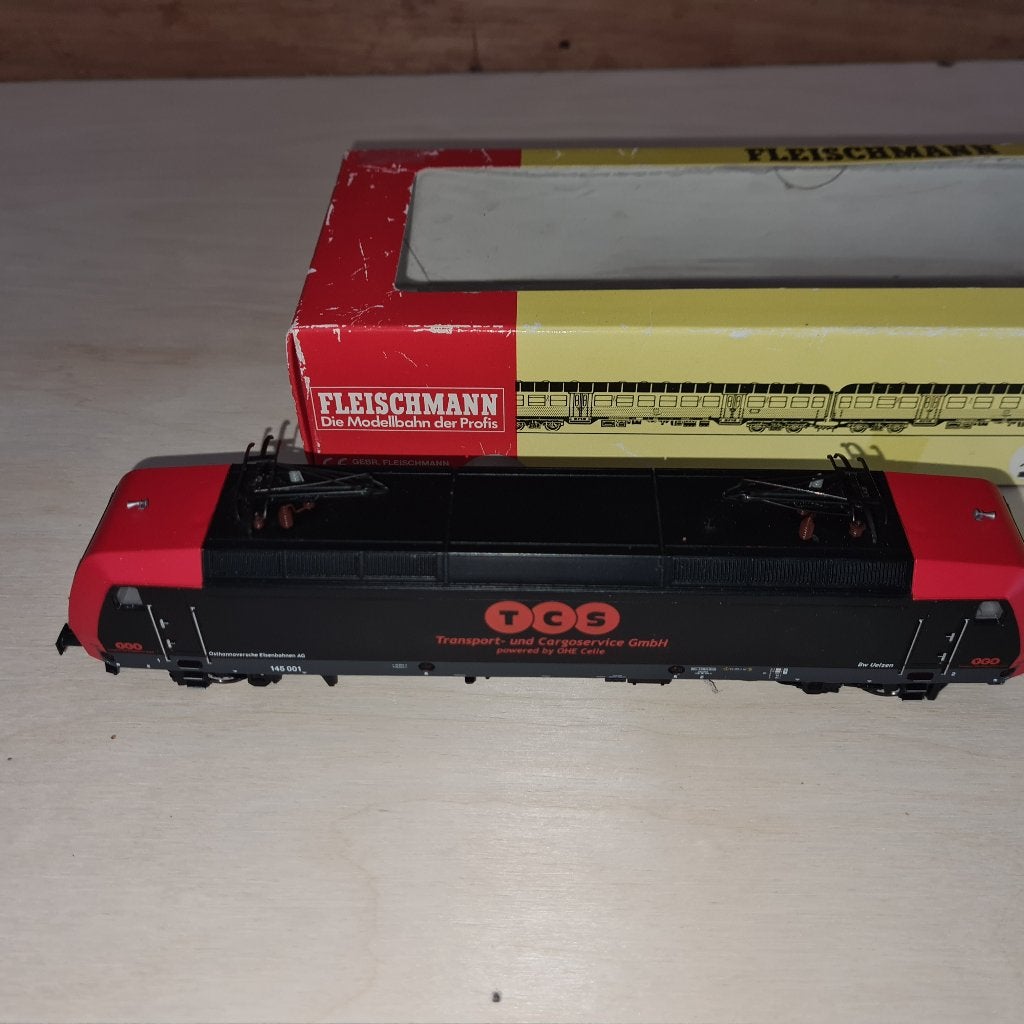 DCC Fleischmann art.nr. 864322 TCS loc in ovp, Hobby en Vrije tijd, Modeltreinen | H0, Gebruikt, Fleischmann, Ophalen of Verzenden