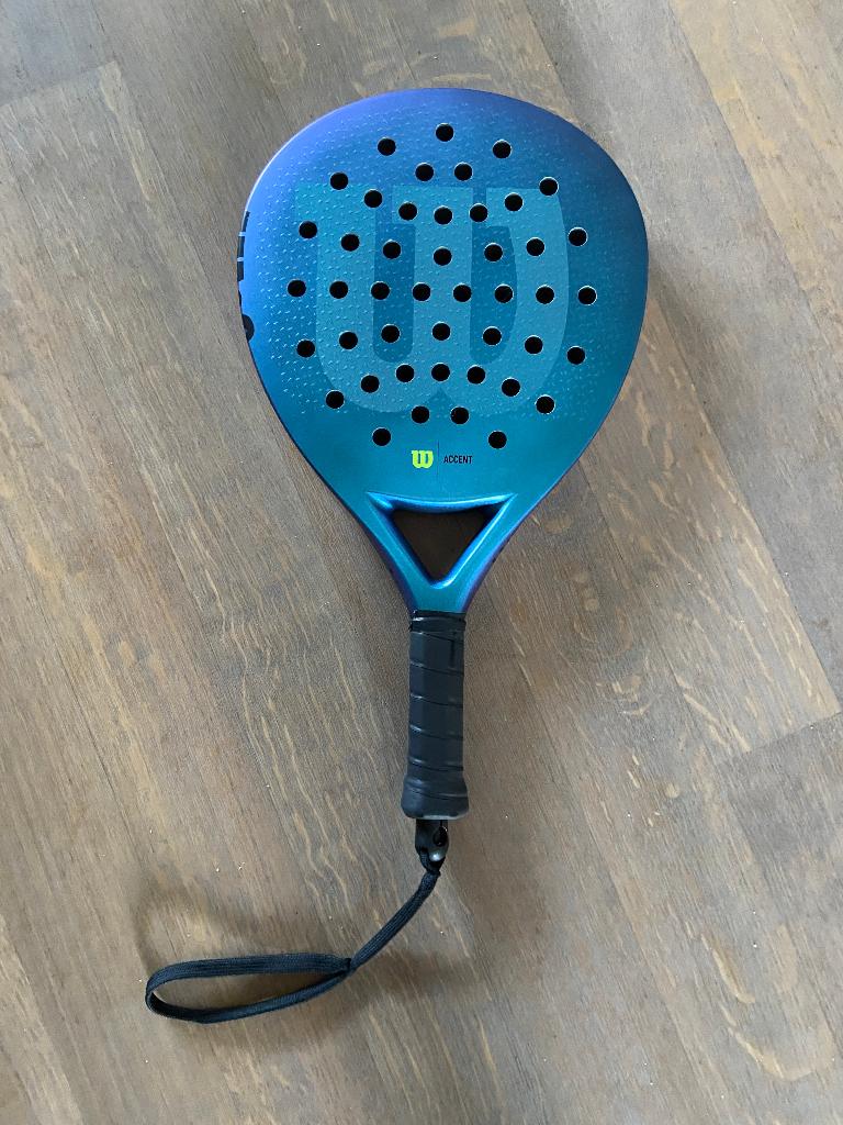 Padelracket Wilson Accent, Ophalen of Verzenden, Zo goed als nieuw