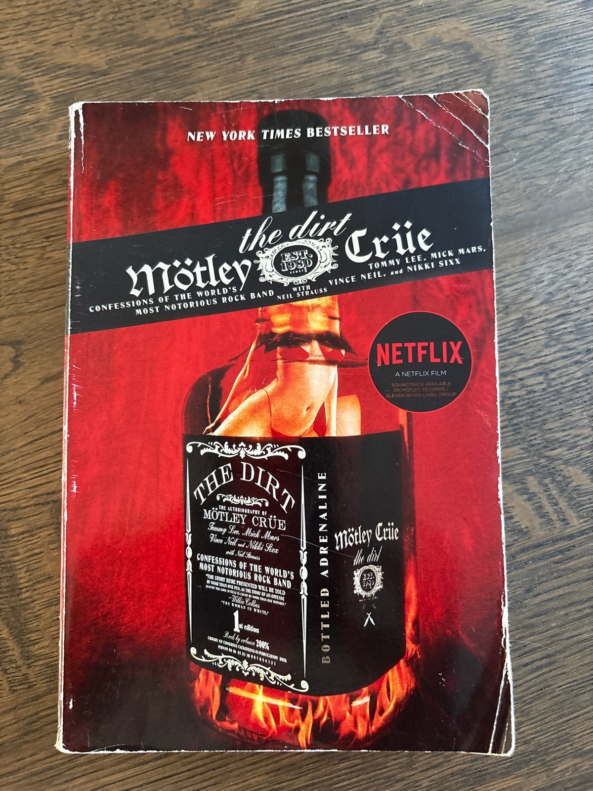 The Dirt: Mötley Crüe Autobiografie (Netflix Film), Ophalen of Verzenden, Gelezen, Amerika