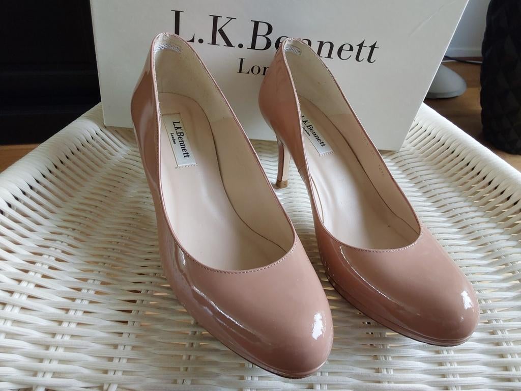 L.K.BENNET NIEUWE DAMES PUMPS MT.38, Ophalen of Verzenden, Nieuw, Zwart