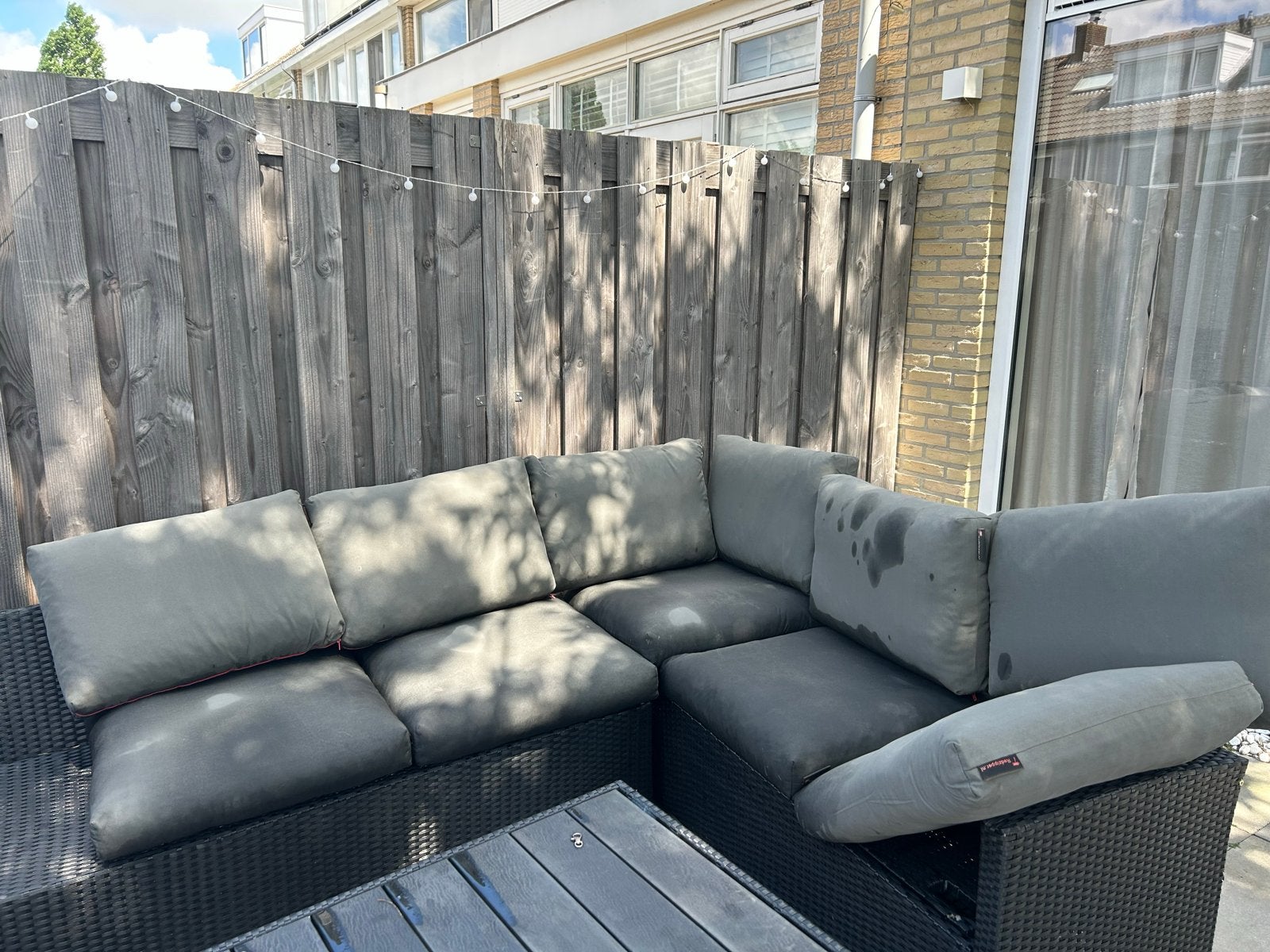 Redzipper. nl set grijze kussens (voor op pallets), Ophalen, Gebruikt, Meer dan 8 zitplaatsen, Loungeset