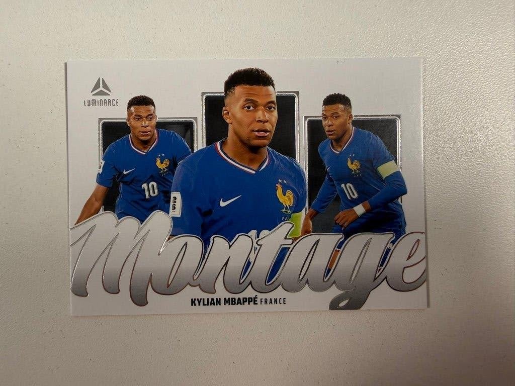 8 Kylian Mbappe Montage Luminance France 2026, Ophalen of Verzenden, Nieuw, Buitenlandse clubs, Poster, Plaatje of Sticker