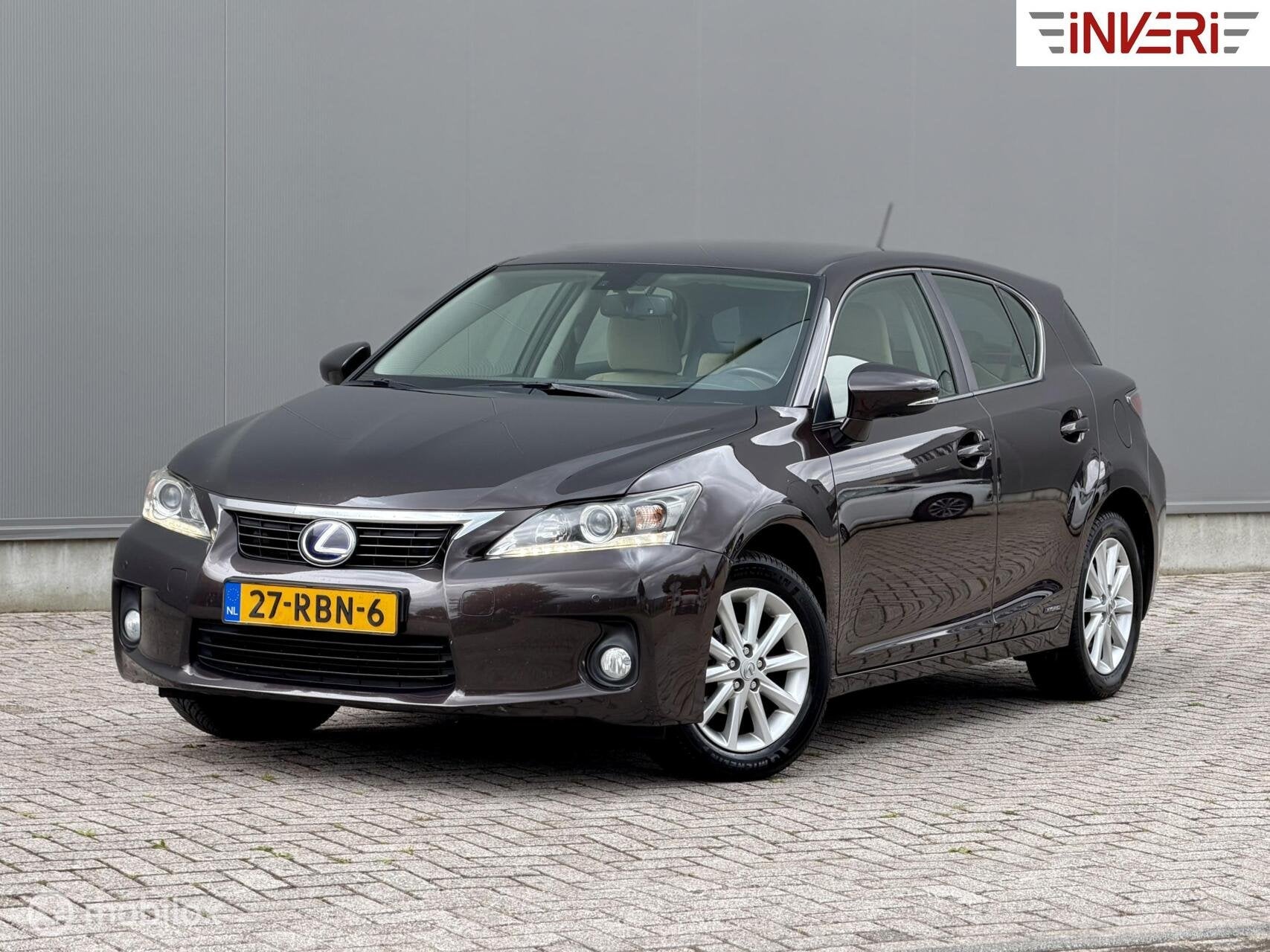 Lexus CT 200h Business | Trekhaak | Camera | Nieuwe APK!, Auto's, Lexus, Euro 5, 136 pk, Gebruikt, Beige
