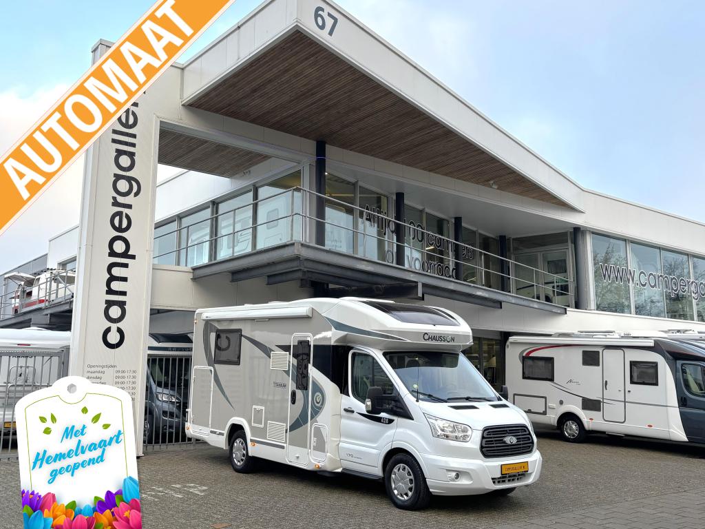 Chausson Titanium 628 AUTOMAAT QUEENSBED CAMERA ZONNEPANEEL, Automaat, Ringverwarming, Diesel, Startonderbreker