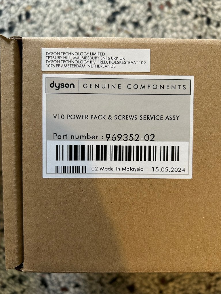 Originele Dyson V10 Power Pack (accu), Ophalen of Verzenden, Nieuw, Steelstofzuiger, Dyson