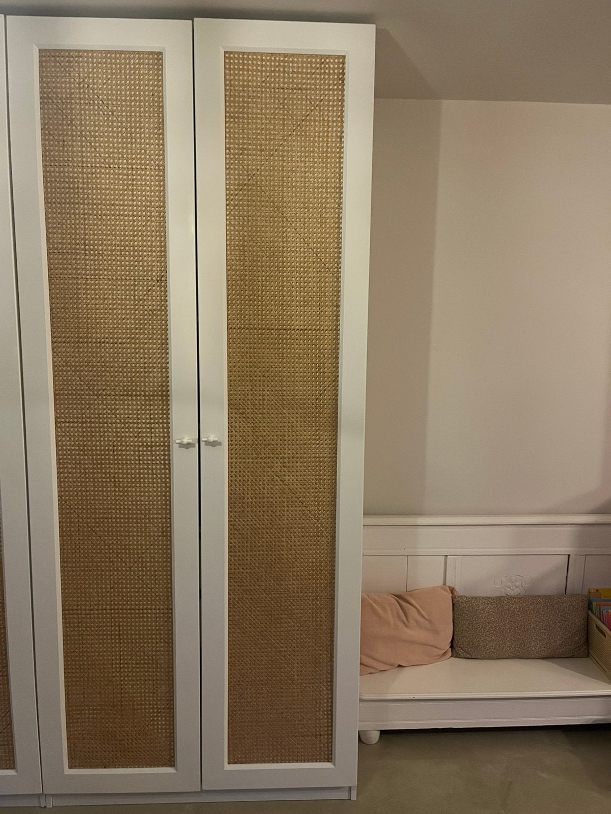 Pax kast met deuren van webbing bohemian ibiza, Ophalen, 200 cm of meer, 50 tot 100 cm, 50 tot 75 cm