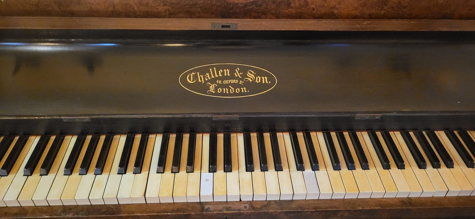 Piano restaurant decorstuk t.e.a.b., Ophalen, Gebruikt, Bruin, Piano