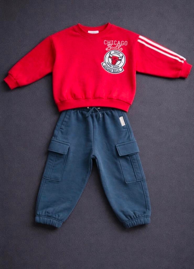 Chicago Bulls Zara baby set maat 86, Kinderen en Baby's, Verzenden