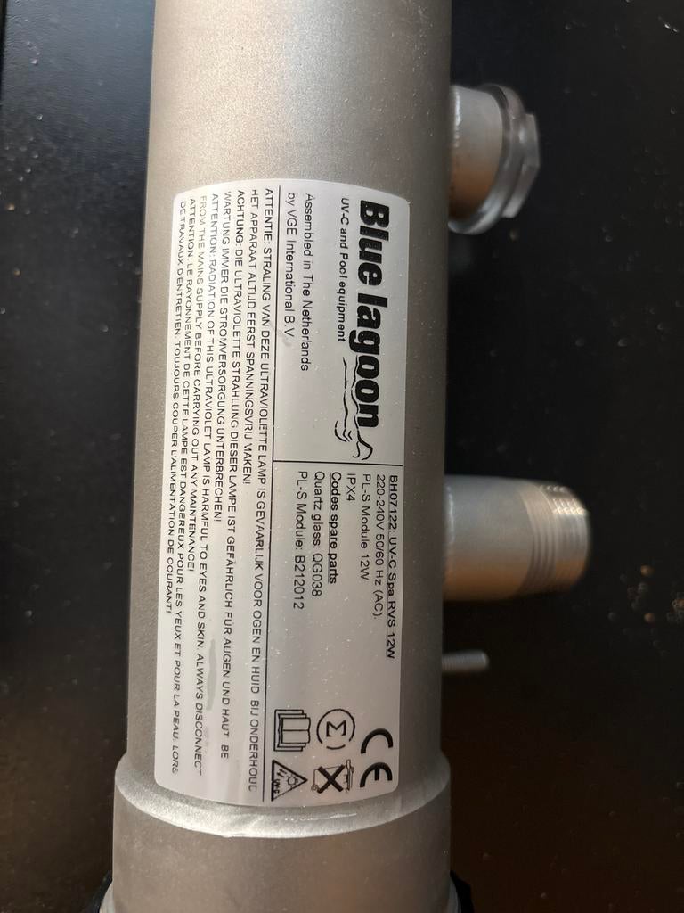 UV lamp voor jacuzzi of klein zwembadje, Ophalen of Verzenden, Nieuw