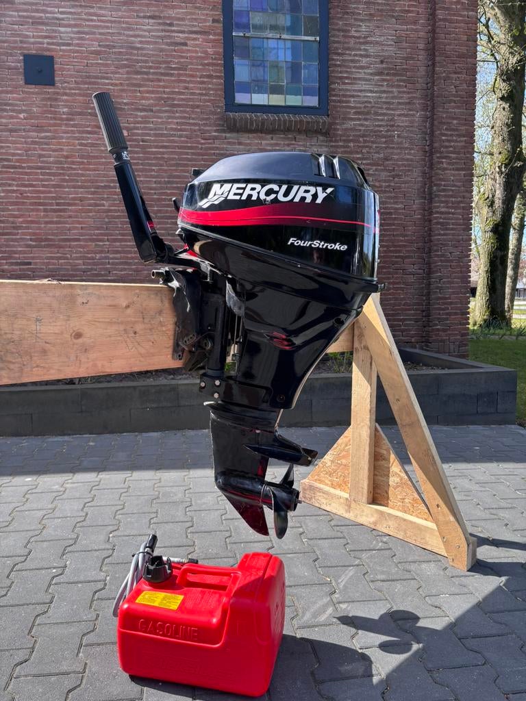 Mercury 15 PK 4Takt kortstaart nette motor, Ophalen, Benzine, 10 tot 30 pk