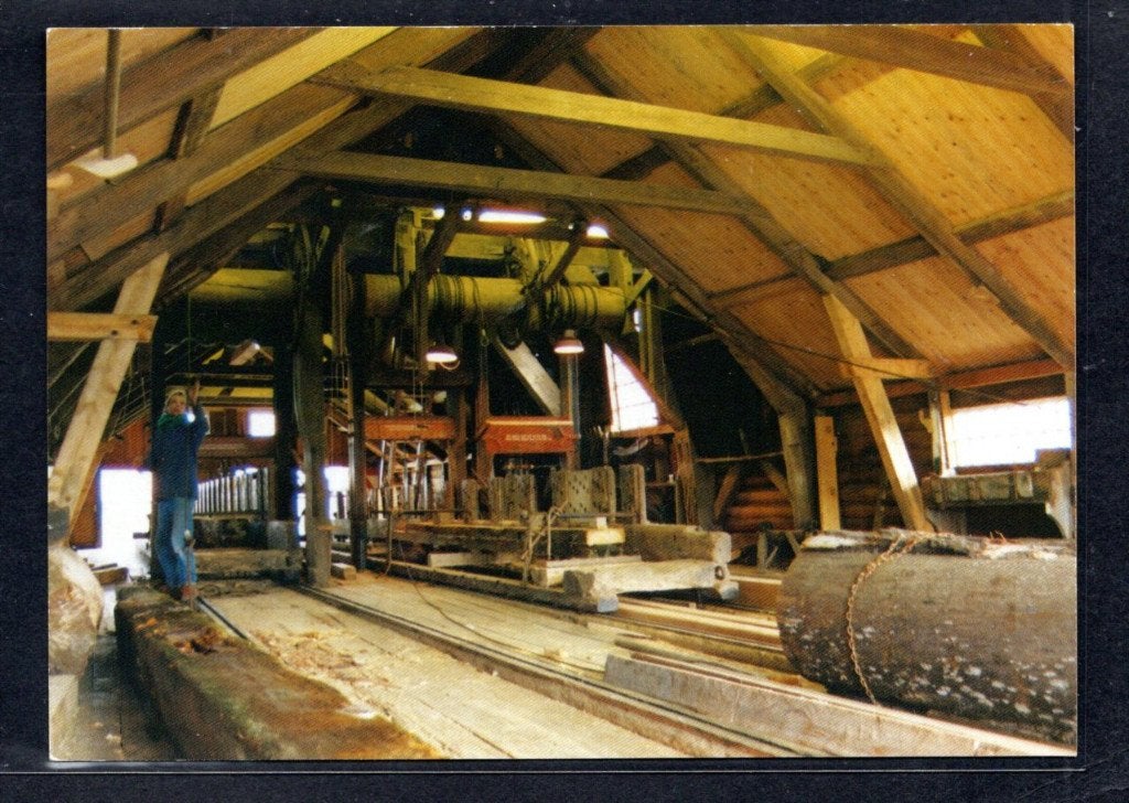 molen; Zaagmolen de Rat te IJlst - zicht op Interieur., Verzenden, 1980 tot heden, Ongelopen, Friesland