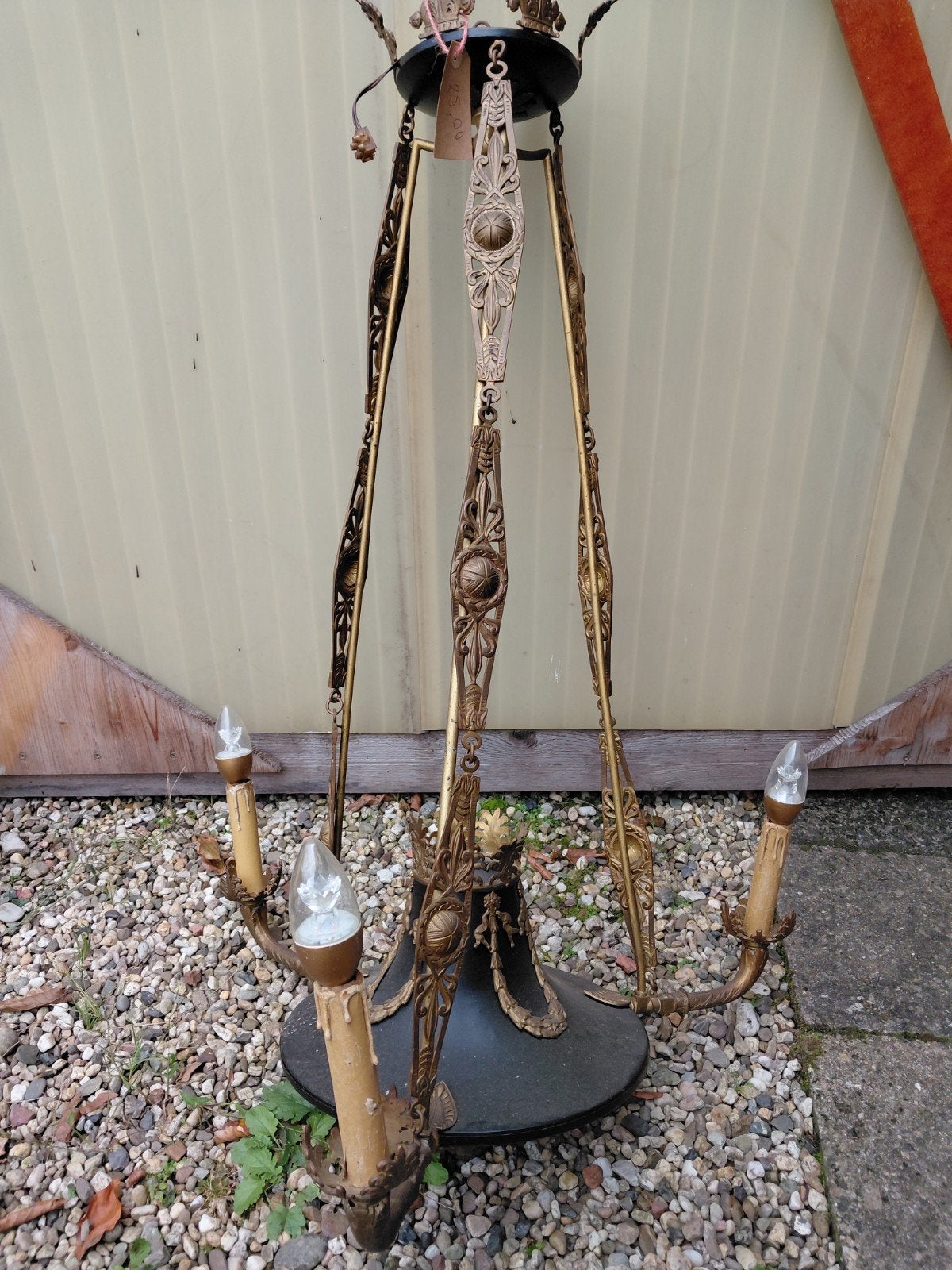 antieke hanglamp, Antiek en Kunst, Ophalen of Verzenden