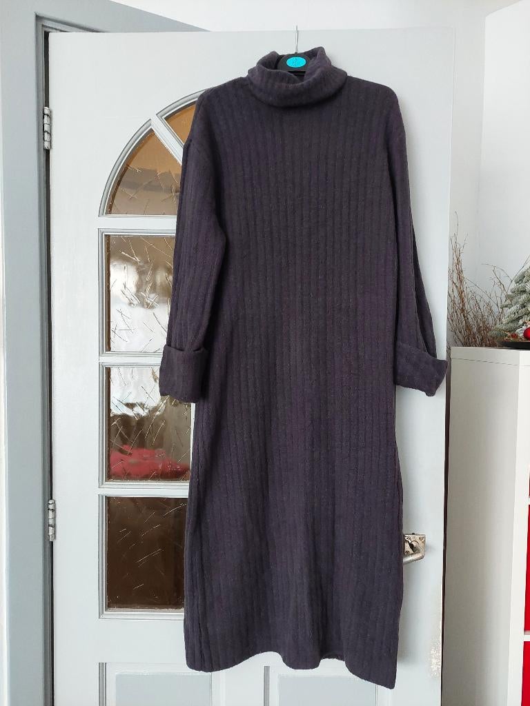 Grijse Jurk Maat S (Zara), Kleding | Dames, Jurken, Ophalen of Verzenden, Gedragen, Maat 38/40 (M), Boven de knie