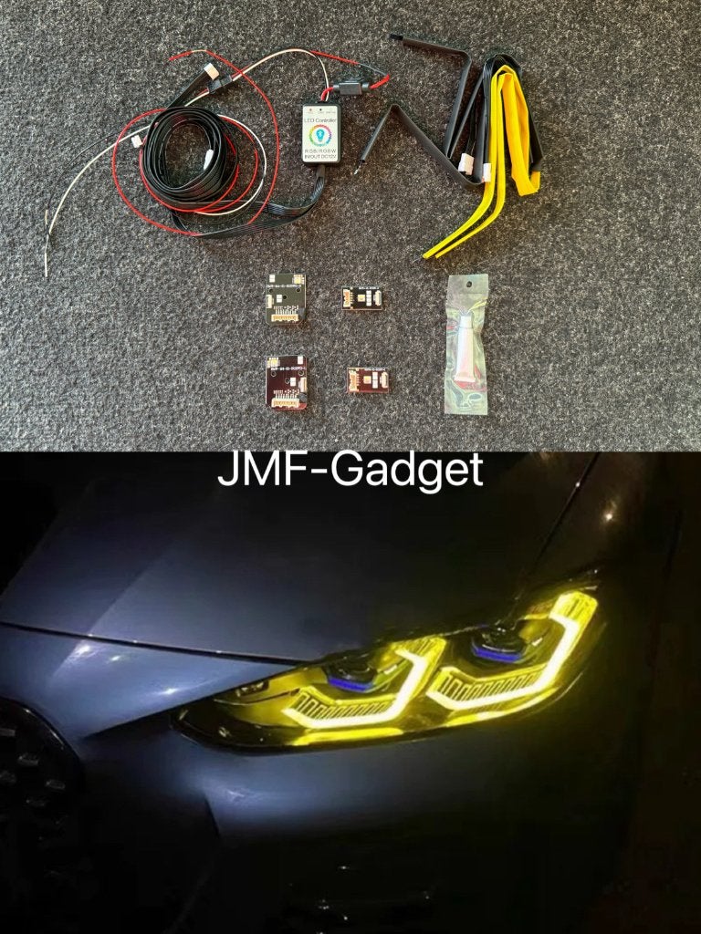 BMW F40 F44 G20 G21 G22 G26 G80 G81 G82 G83 GTS Geel LED DRL, Ophalen, Nieuw, BMW