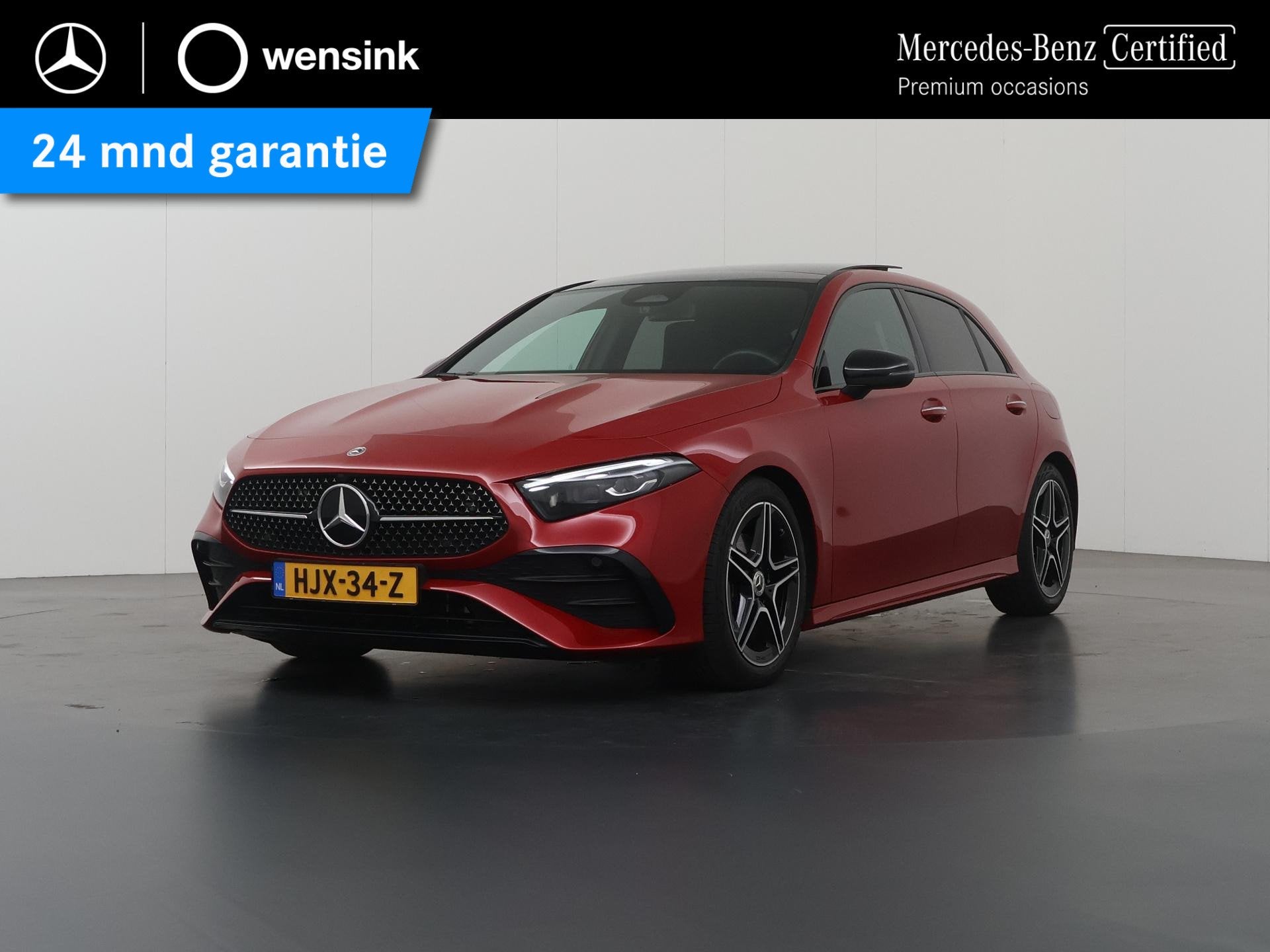 Mercedes-Benz A-klasse 180 Business Solution AMG | Night | P, Auto's, 136 pk, Gebruikt, 4 cilinders, Origineel Nederlands