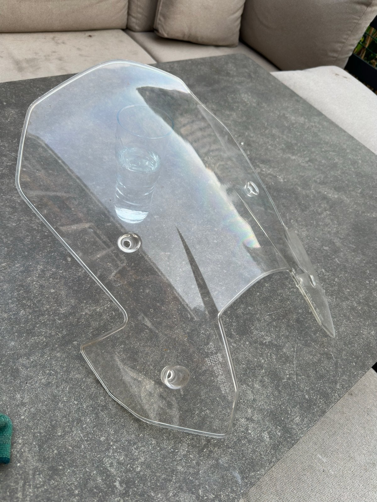 KTM 1190 Adventure S windscherm, Ophalen, Gebruikt