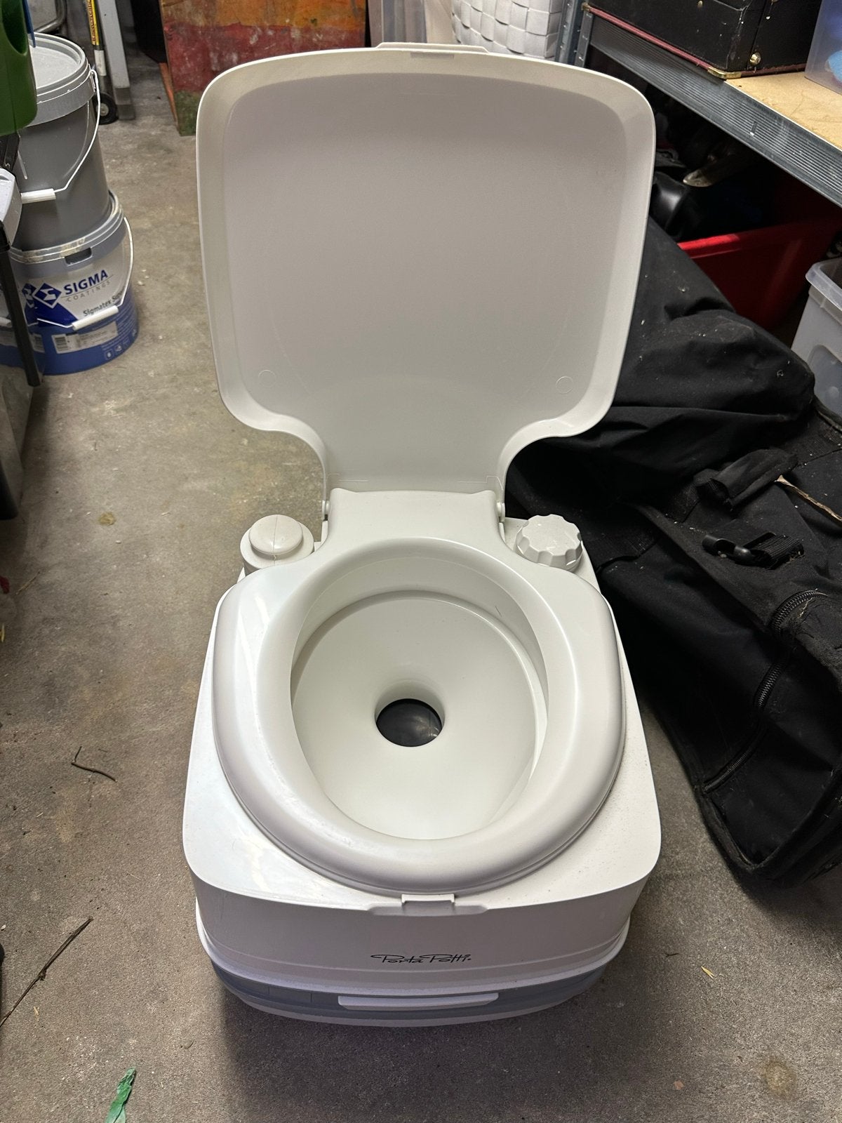 Porta Potti 145 - Draagbaar toilet voor camping/camper, Ophalen of Verzenden, Gebruikt