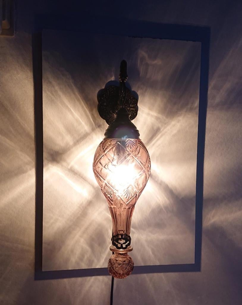 Diverse wandlamp Oosters Arabisch vintage klassiek glas lamp, Huis en Inrichting, Ophalen of Verzenden, Nieuw, Glas