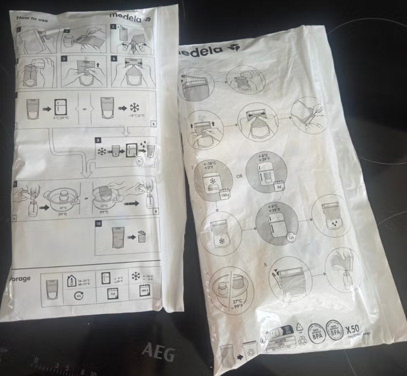Medela Moedermelk Bewaarzakjes met Schenktuit (57 stuks), Ophalen, Medela, Overige typen, Nieuw