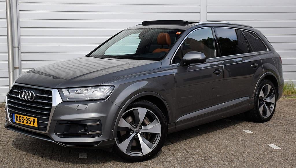 Audi Q7 3.0 TDI quattro Pro Line + 7persoons*2016*184Dkm*Dak, Auto's, Gebruikt, Euro 6, 7 stoelen, Leder