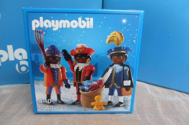 Playmobil NIEUW 4893 Sint paard ozosnel Piet 5040 3 Piet Set, Ophalen of Verzenden, Nieuw, Complete set