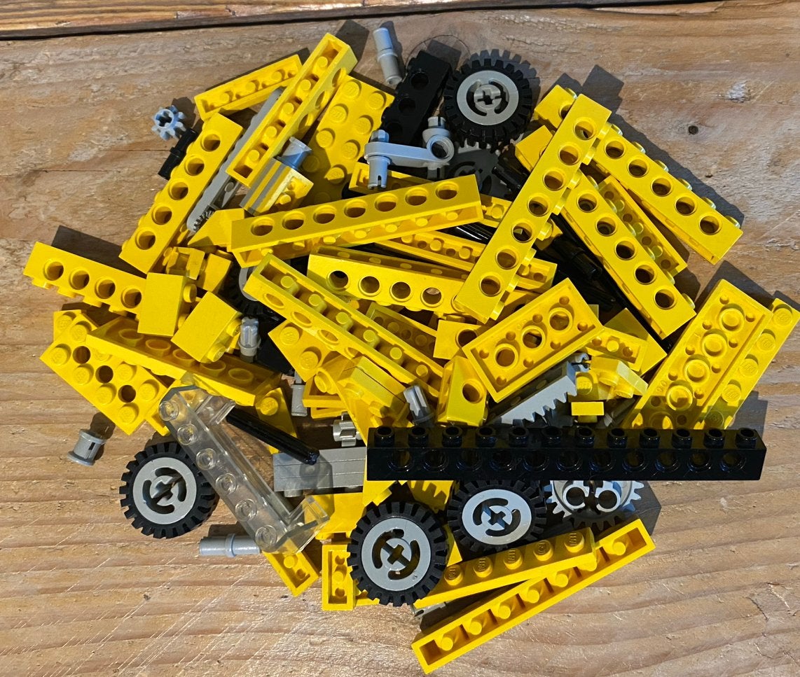 Lego Technic 8020 Starters Set, Kinderen en Baby's, Speelgoed | Duplo en Lego, Gebruikt, Lego, Ophalen of Verzenden, Complete set