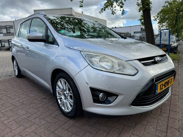 Ford Grand C-Max 1.6 Titanium 7persoons Airco/ECC,Navigatie,, Stof, Gebruikt, 4 cilinders, 7 stoelen