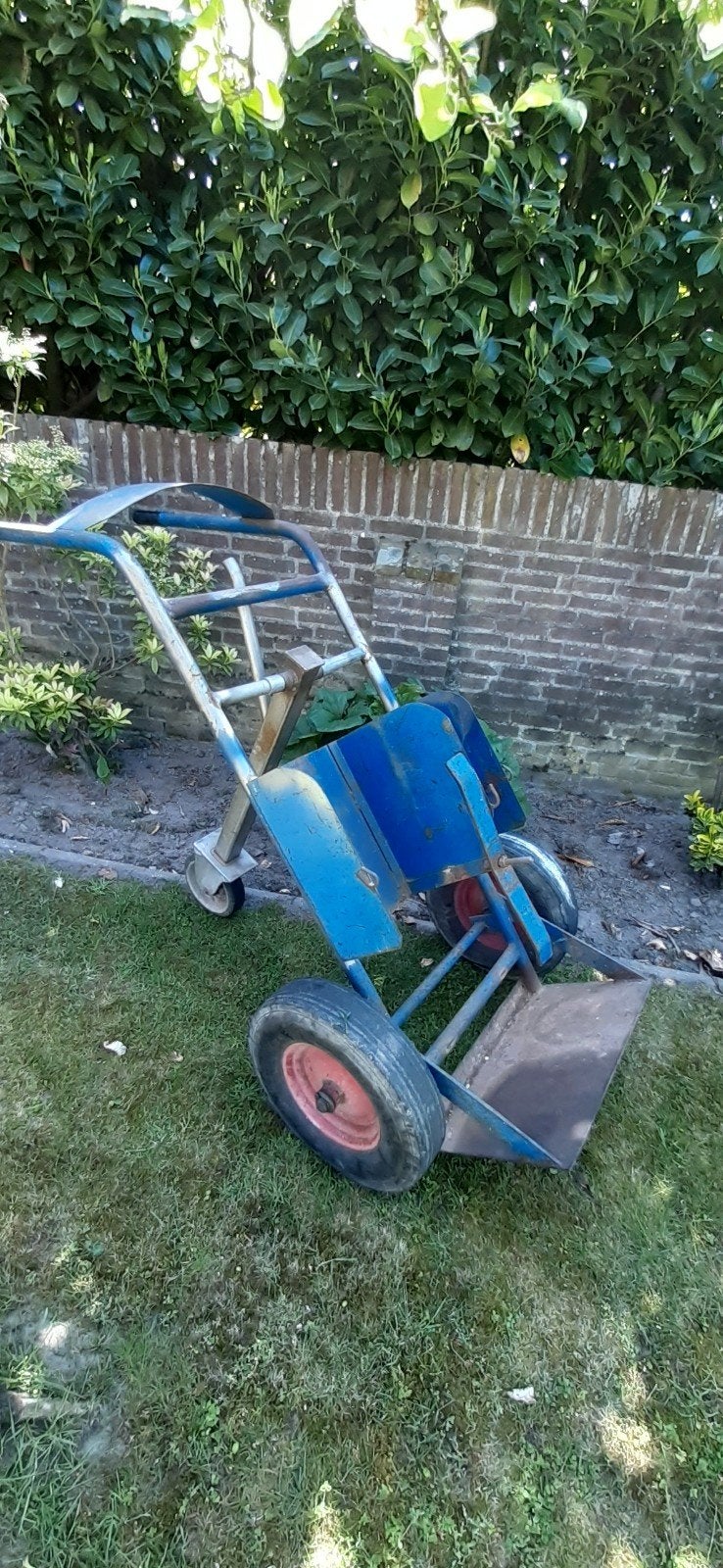 Laskar met extra steun, Doe-het-zelf en Verbouw, Transportwagens, 100 liter of meer, Ophalen, Gebruikt, Transportkar