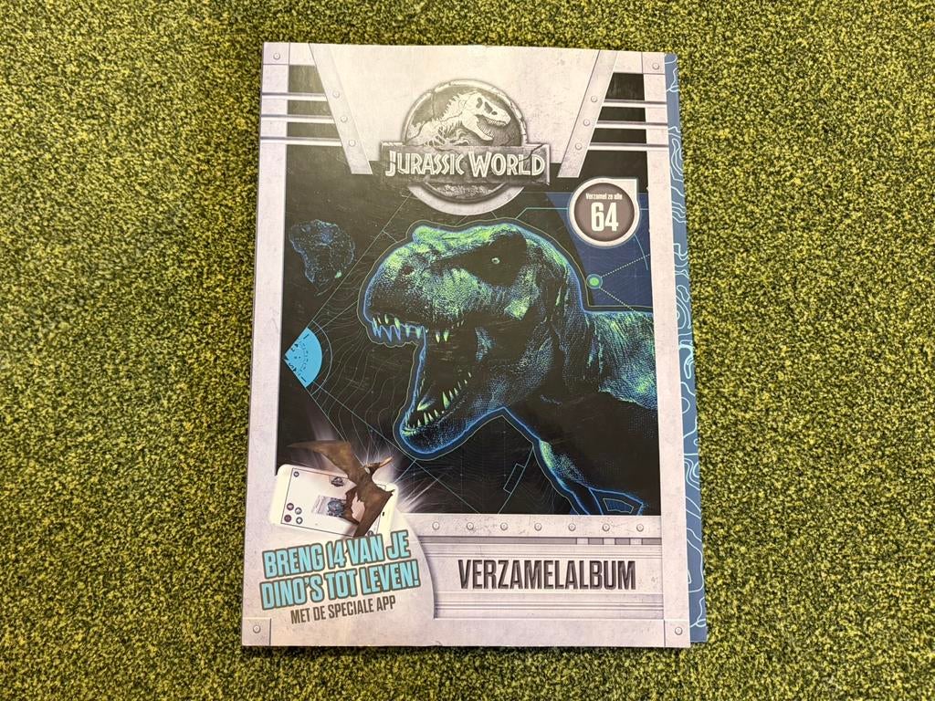 Jurassic World verzamelalbum, Ophalen of Verzenden, Gelezen, Plaatjesalbum