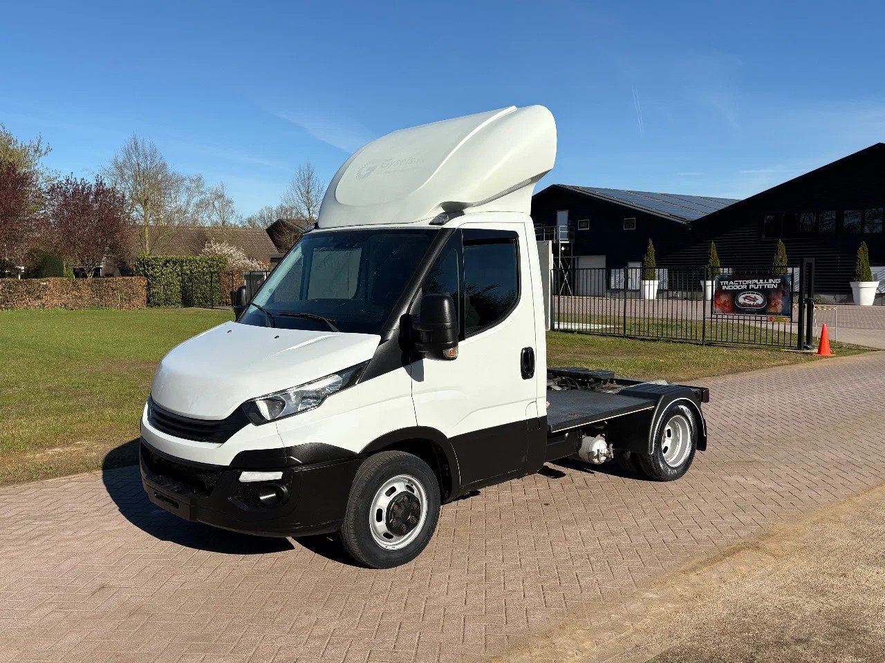 Iveco Daily 40C18 Be trekker 8.7 TON euro 6 (bj 2018), 4 cilinders, Iveco, Wit, Bedrijf