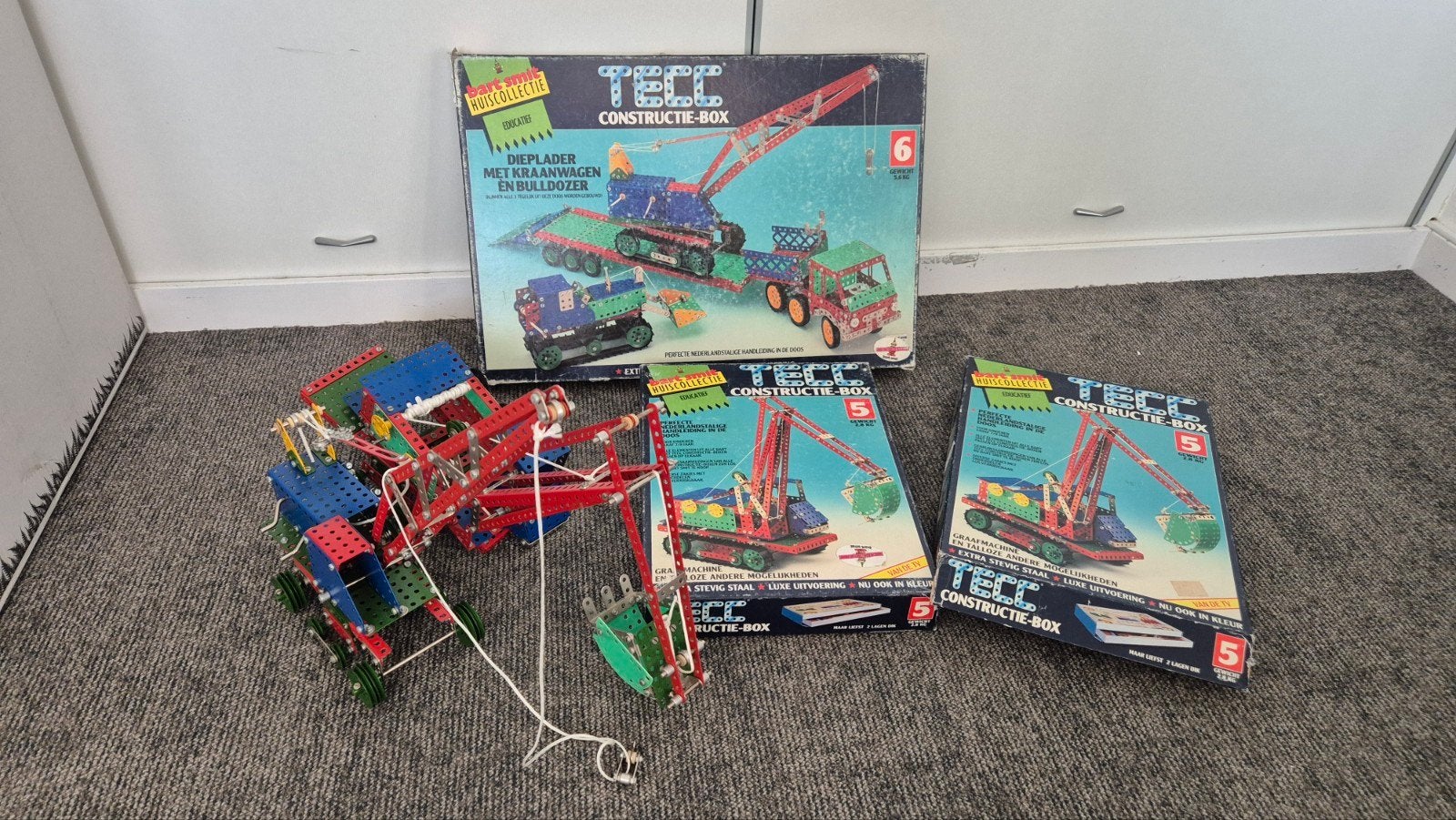 Tecc Meccano 3 bouwdozen, Ophalen, Gebruikt, Overige merken