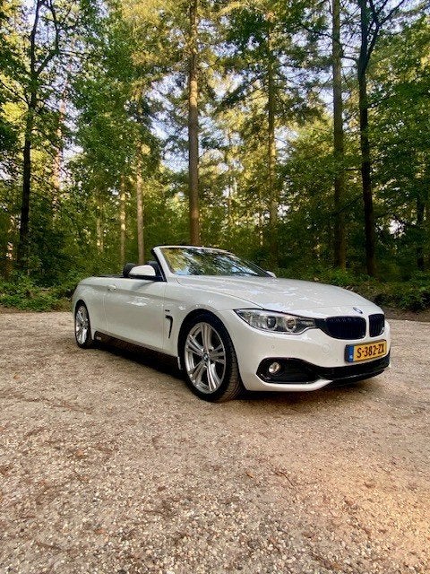 BMW 428i Cabrio 245PK Automaat | Leder | Sport, Auto's, BMW, Automaat, 745 kg, Cabriolet, 4 stoelen