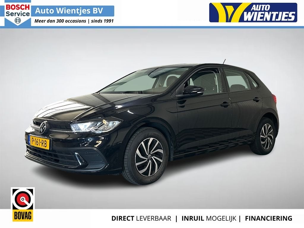 Volkswagen Polo 1.0 TSI | Life Business 5-Drs | Airco | Navi, Gebruikt, Euro 6, 1072 kg, Zwart