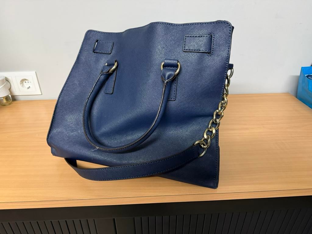 Michael Kors tas origineel kleur blauw, Sieraden, Tassen en Uiterlijk, Tassen | Damestassen, Ophalen of Verzenden, Zo goed als nieuw