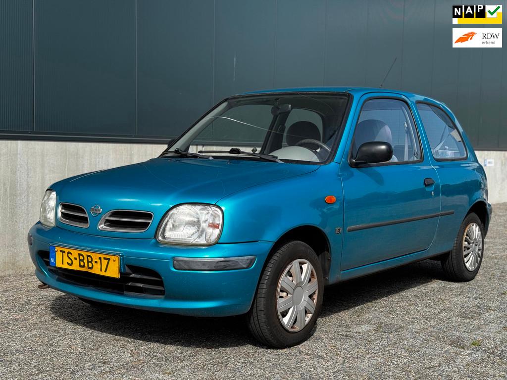 Nissan Micra 1.0 GL|APK 04-04-2027|TECHNISCH IN UITMUNTEND S, 4 cilinders, Blauw, Origineel Nederlands, Metallic lak