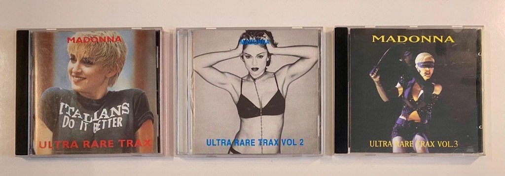 Madonna - Ultra Rare Trax Vol. 1, 2 en 3  (Bootleg Release), Pop, Bonusmateriaal, Ophalen of Verzenden, Zo goed als nieuw