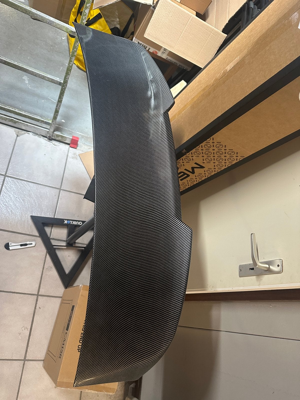 Carbon achterklep spoiler, Ophalen, Achterklep, Nieuw, Achter