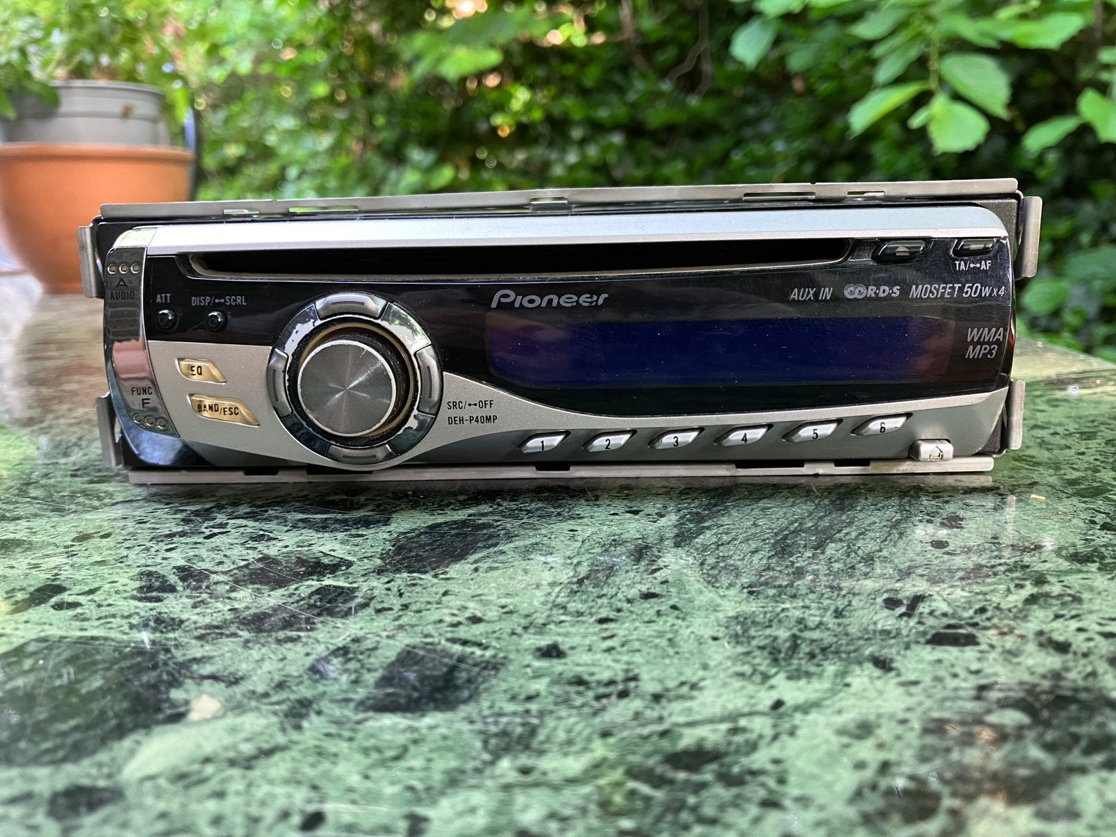 - Pioneer Autoradio CD / DEH-P40MP MOSFET 4x 50 watt, Auto diversen, Autoradio's, Ophalen of Verzenden, Gebruikt