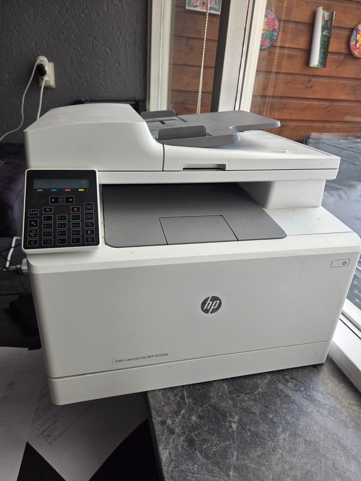 HP Color LaserJet Pro MFP M183fw All-in-One Printer, Computers en Software, Ophalen, Gebruikt, All-in-one, Draadloos