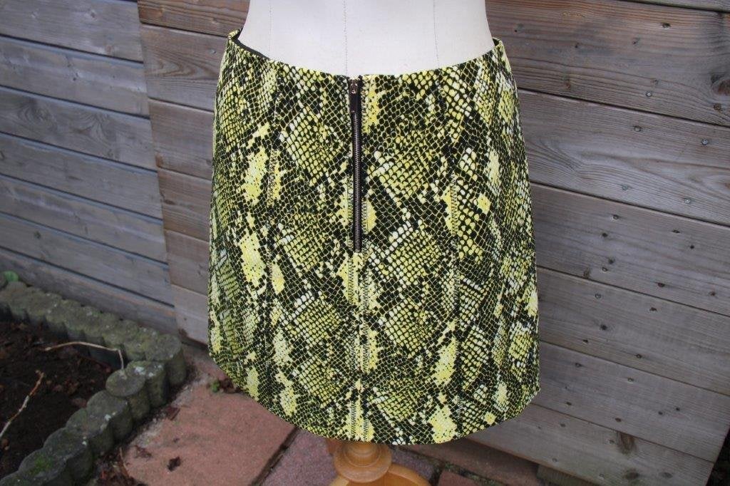 Rok zwart/ geel Karen Millen mt 38 Vaste prijs, Maat 38/40 (M), Karen Millen, Zwart, Ophalen of Verzenden