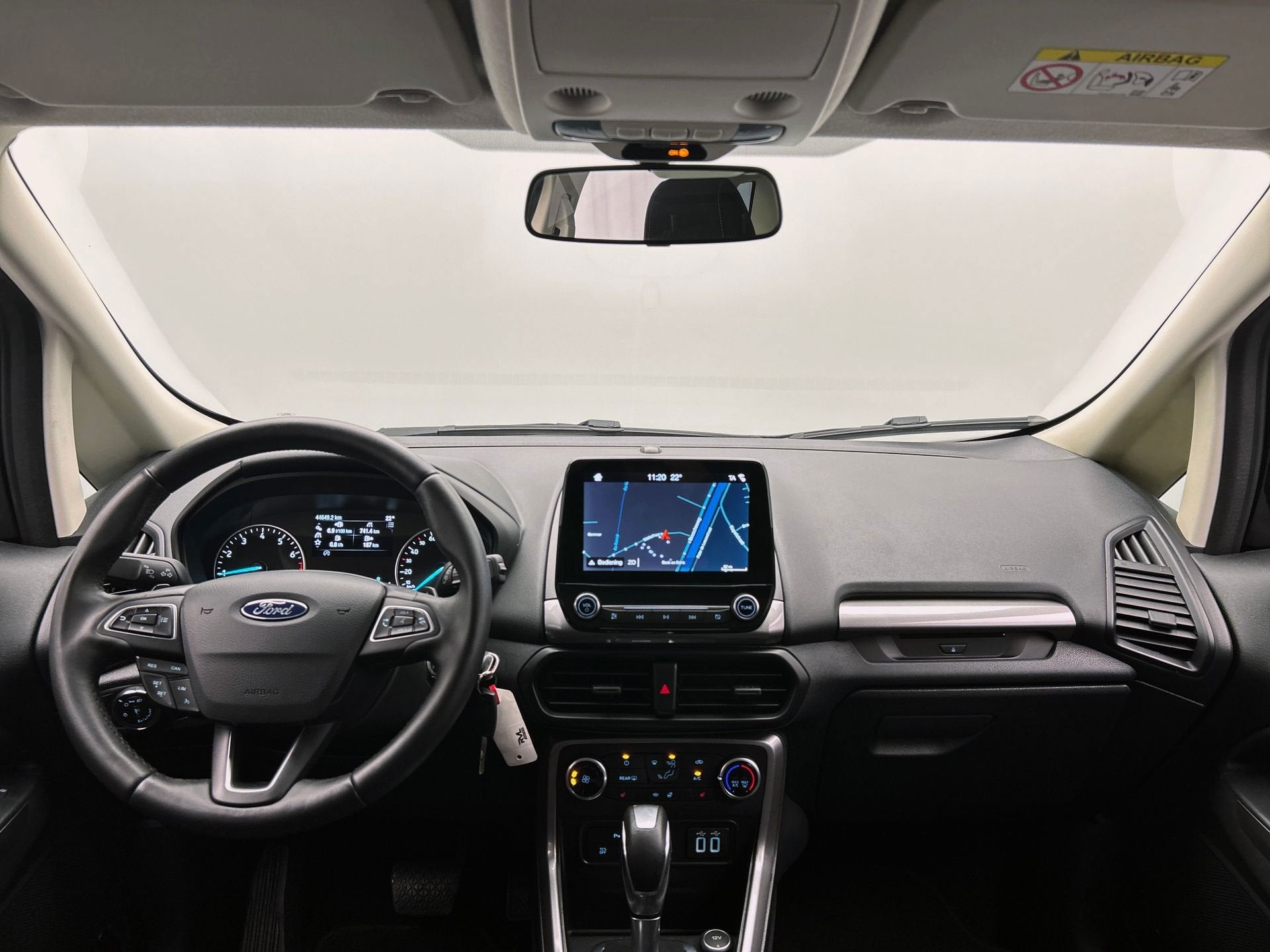 Ford EcoSport 1.0 EcoBoost ST-Line | Carplay | Stoel/Stuur V, Auto's, Gebruikt, Ecosport, Zwart, Bedrijf