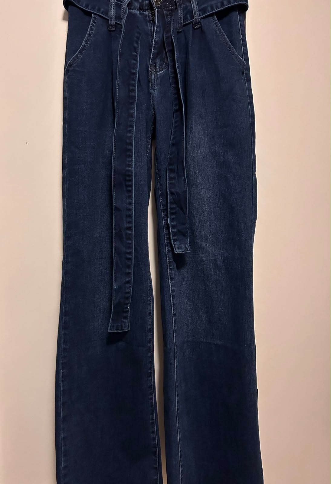 Nieuwe Stijlvolle Palazzo Jeans - Miss & Queen, Blauw, Nieuw, Ophalen of Verzenden, Maat 34 (XS) of kleiner
