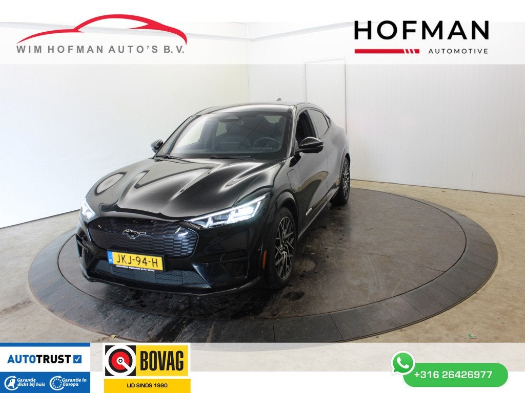 Ford Mustang Mach-E 487 Pk GT Extended AWD 98 kWh SOH 95% 48, 98 kWh, Gebruikt, Leder, Vierwielaandrijving