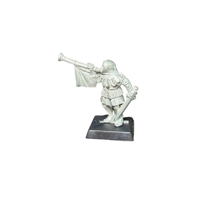 Warhammer Fantasy Old World Bretonnia Man At Arms Musician, Hobby en Vrije tijd, ., Warhammer, Ophalen of Verzenden, Zo goed als nieuw