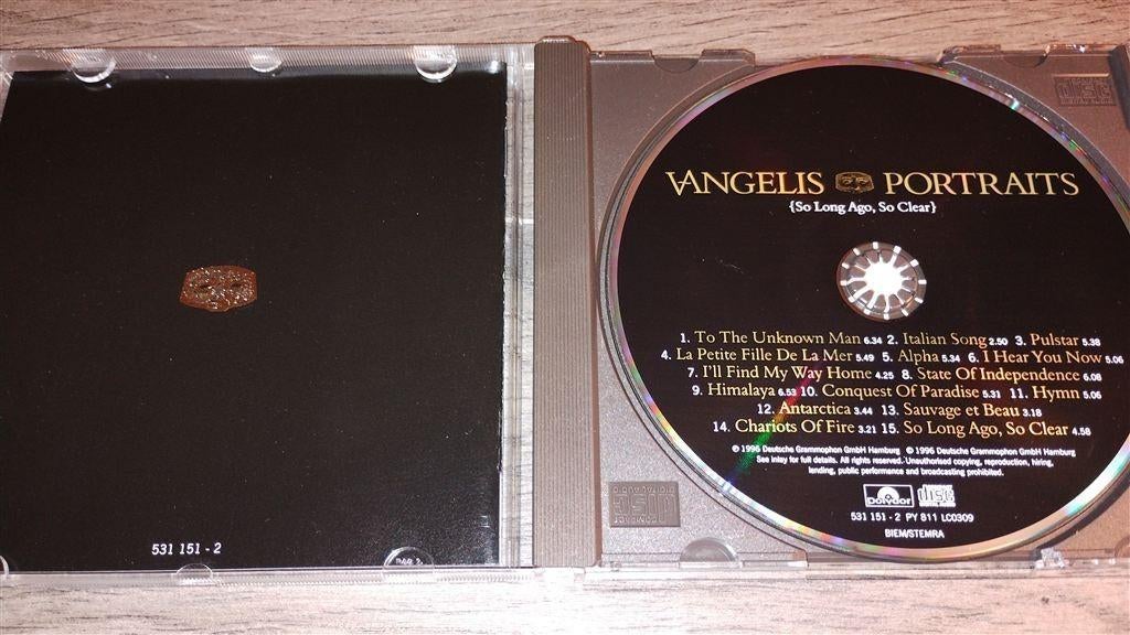 Vangelis - Portraits, Ophalen of Verzenden, Zo goed als nieuw