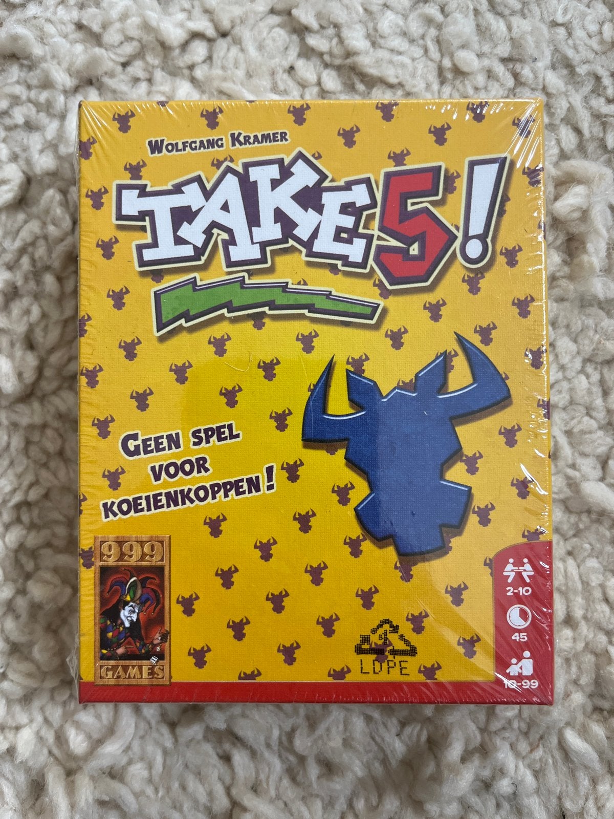 Take 5! Kaartspel - Nieuw in verpakking, Hobby en Vrije tijd, Gezelschapsspellen | Kaartspellen, Een of twee spelers, Ophalen of Verzenden