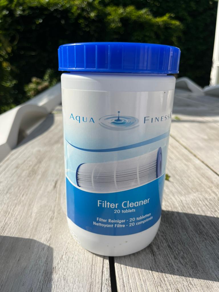 Filter cleaner jacuzzi (18 tabletten), Ophalen, Zo goed als nieuw