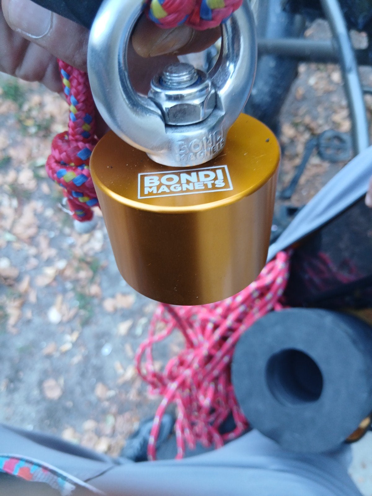 Bondi Magnets Magneetvis Set - Gouden Jackpot 1080kg, Hobby en Vrije tijd, Overige Hobby en Vrije tijd, Ophalen of Verzenden, Zo goed als nieuw